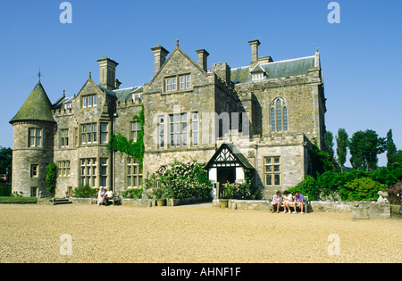 Das Palast-Haus in Beaulieu, Haus von Lord Montagu. Hampshire, England. Stockfoto