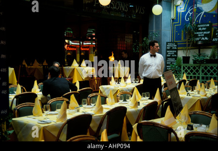 Restaurants Brüssel-Hauptstadt Stockfoto