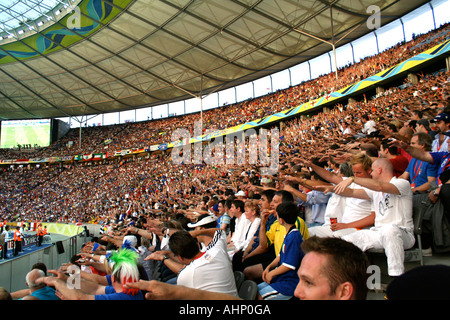 Mexikanische Welle im WM-Finale 2006 Stockfoto