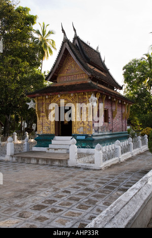 Tripitaka Bibliothek des Wat Xieng Thong Tempel in Luang Prabang Laos Stockfoto