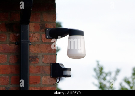 Sicherheit Licht Pir Sensor, Bewegung, externe abschreckende Eindringling Stockfoto