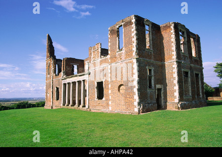 Houghton House c 1620 zugeschrieben Inigo Jones wahrscheinlich House Beautiful in Pilgrim s Fortschritte in der Nähe von Ampthill Bedfordshire Stockfoto