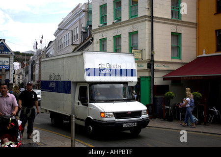 Eine Reihe von Fotografien, die in Jersey, der Kanalinseln UK United Kingdom GB Great Britain Stockfoto