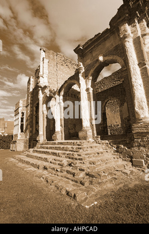 Sepia Toned Bild von Houghton House c 1620 zugeschrieben Inigo Jones wahrscheinlich House Beautiful in Pilgrim s Fortschritte in der Nähe bin Stockfoto