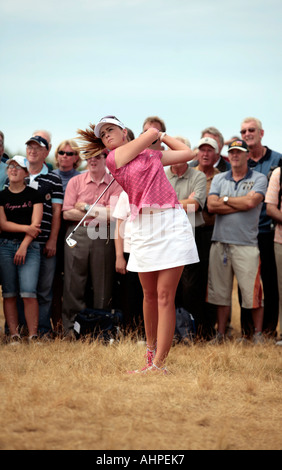 Paula Creamer Profi-Golfer in Royal Lytham 2006 Stockfoto