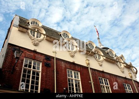 Auf dem Dach Architektur in Nantwich Stockfoto