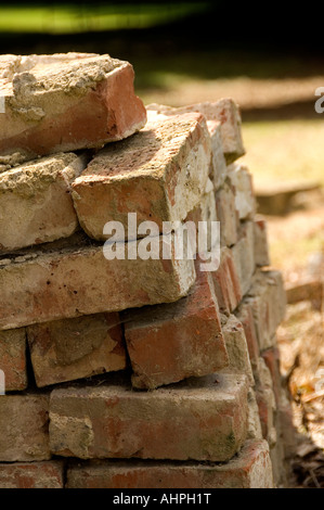 Stapel alte Haus Ziegel England UK Vereinigtes Königreich GB Grossbritannien Stockfoto