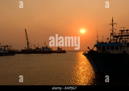 Beira ist die Mosambik wichtigste Hafen, Hafen von Beira, Mosambik Stockfoto