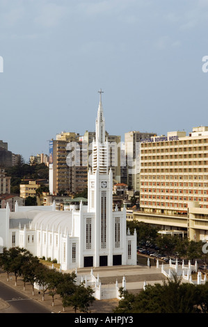 Katholische Kathedrale fertiggestellt im Jahr 1944, Maputo, Mosambik Stockfoto