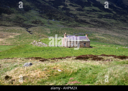 Bauernhaus in Helmsdale Flusstal, Nw. Highland, Schottland Stockfoto