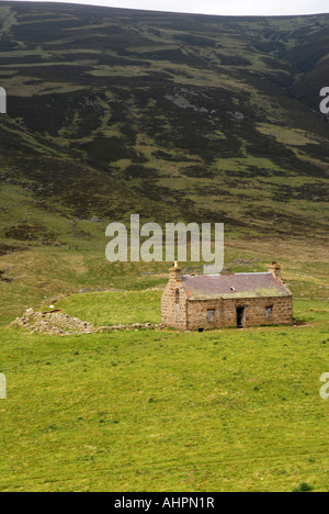 Bauernhaus in Helmsdale Flusstal, Nw. Highland, Schottland Stockfoto