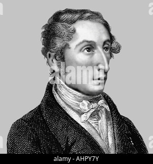 Carl Maria von Weber 1786 1826 Deutsch Komponist Pianist Gravur Stockfoto
