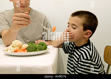 Junge Gemüse ablehnen Stockfoto