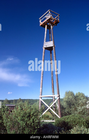 Ein Wald Feuer Aussichtsturm in der Nähe von Wonowan Nordosten British Columbia Kanada Stockfoto