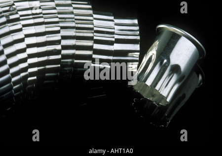 Eine Reihe von Pastry Cutter Stockfoto