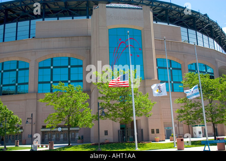 Haus der White Sox Baseball Team U.S. Cellular Field befindet sich in South Chicago. Chicago Illinois IL USA Stockfoto