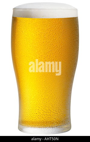Glas kühlen Pils Stockfoto
