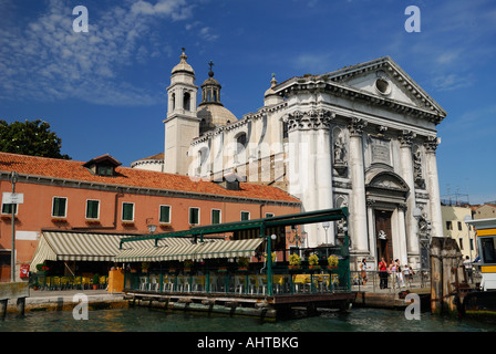 Kirche der Gesuati Santa Maria del Rosario auf dem Canale della Giudecca-Venedig Stockfoto