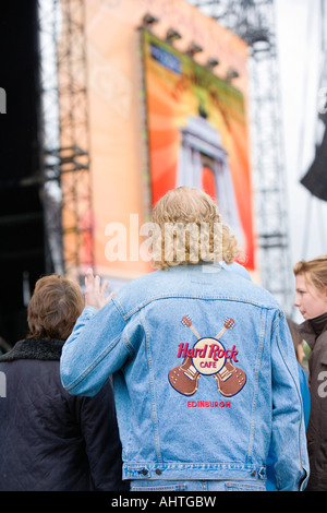 Publikum beim Musikfestival Hyde Park Calling 2007 Stockfoto