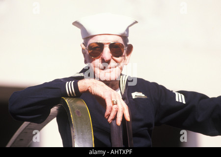 WWII Veteran Veteran s Day Parade St. Louis Missouri Stockfoto