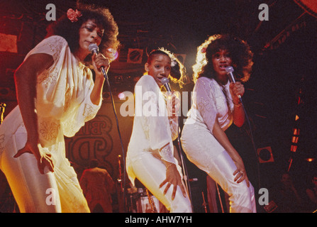 DIE drei Grad US vocal Group über 1978 Stockfoto