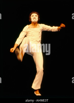 berühmte französische Pantomime marcel marceau Stockfoto