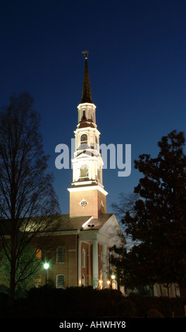 University Methodist Church, Chapel Hill, North Carolina, USA Stockfoto