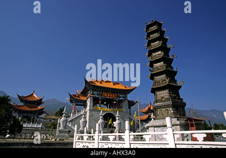 China Yunnan Dali Guanyin Göttin der Barmherzigkeit Tempel Stockfoto