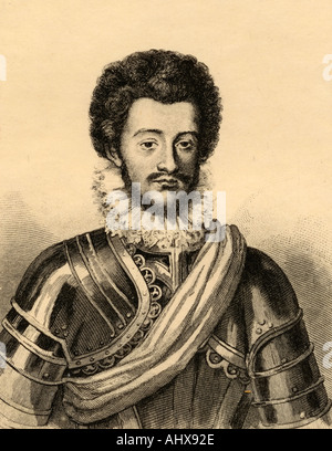 Karl von Lothringen, Herzog von Mayenne, aka Charles de Guise, 1554 - 1611. Französischen Adligen und ein militärischer Führer der Katholischen Liga. Stockfoto