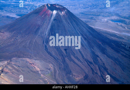 North Island Neuseeland Ruepehu Vulkan größter aktiver Vulkan in Neuseeland Stockfoto