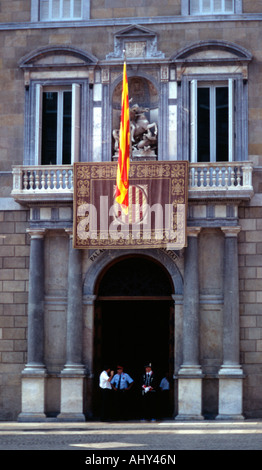 Palau De La Generalitat de Catalunya. Stockfoto