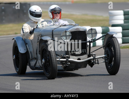 Fraser Nash-Rennen auf dem Goodwood Circuit. Revival 2006 Stockfoto