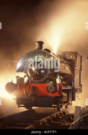 East Anglian Eisenbahnmuseum 0 4 0 Tank engine Jubiläum im Dampf Stockfoto