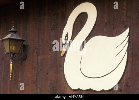 Lancaster PA Pennsylvania Innenstadt White Swan Inn Stockfoto