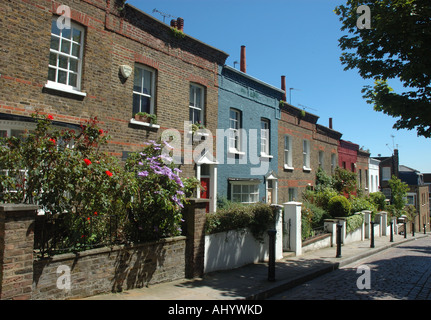 Lane, Hampstead, London zurück Stockfoto