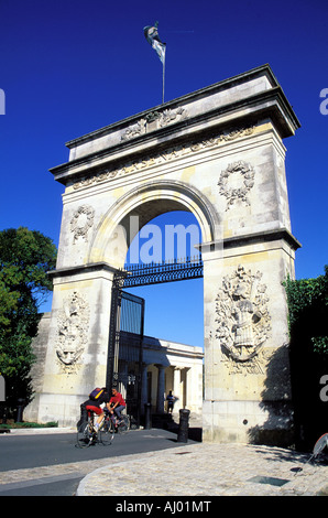 Frankreich, Charente Maritime, Rochefort Stadt, das Arsenal Tür rief die Sonne Tür Stockfoto