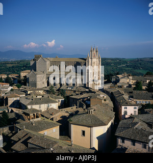 Orvieto Umbrien Italien Dom Stockfoto