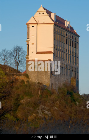 Burg in Plumlovský, Tschechische Republik Stockfoto