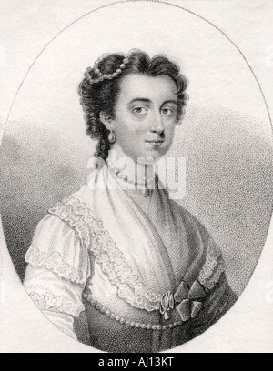 Anne Ingram geb. Howard, Viscountess Irwin, 1696 - 1764. Englischer Dichter und Hofbeamter Stockfoto