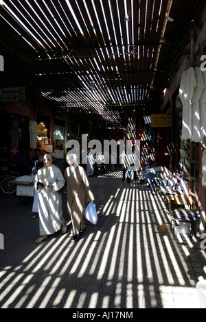 Souk Leben Marrakesch Marokko Stockfoto