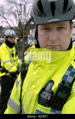 Thames Valley Police East Oxford proaktive Zyklus team Stockfoto