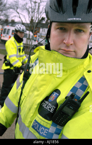 Thames Valley Police East Oxford proaktive Zyklus team Stockfoto