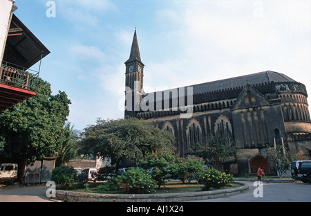 Die anglikanische Kathedrale Kirche von Christus Mkunazini Stone Town Unguja Sansibar Tansania Ostafrika Stockfoto