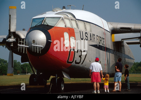 Ohio Wright Patterson Air Force Base United States Air Force Museum,Geschichte,Sammlungen,Ausstellungsausstellung Sammlung,fördern,Produktausstellung Stockfoto