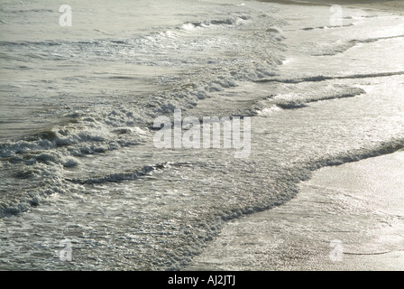 Wellen von oben Luftaufnahme, Ventura, Kalifornien, USA Stockfoto