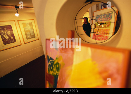 Teheran-Kunstgalerie Seyhoun Stockfoto