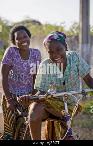 Kinder auf Ibo Insel, Teil der Quirimbas Archipelago, Mosambik Stockfoto