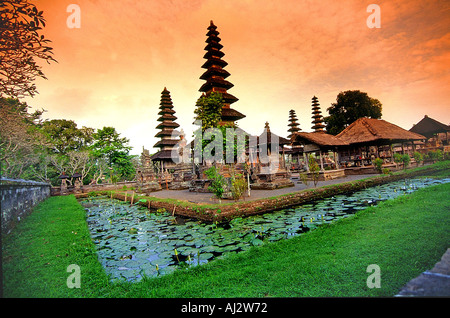 Bali Taman Ayun Tempel Stockfoto