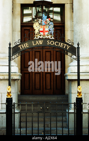 Eintritt in die Law Society Chancery Lane in der City of London Stockfoto