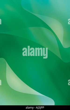grüne wellenförmige abstrakt Stockfoto